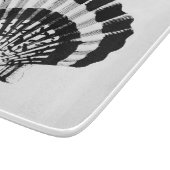 Planche À Découper Coquillage - noir et blanc (Coin)