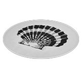 Planche À Découper Coquillage - noir et blanc (Coin)