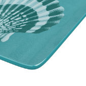 Planche À Découper Coquillage - Tons bleu turquoise (Coin)