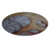 Planche À Découper Coquillages à l'aquarelle de mer Jeter l'oreiller (Coin)