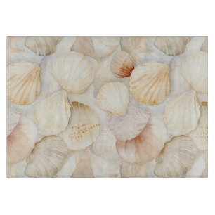 Planche À Découper Coquillages Crème Sable Ivoire Plage 