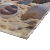 Planche À Découper Coquillages sur la plage par Shirley Taylor (Coin)