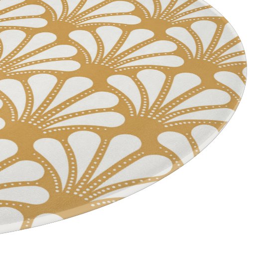 Planche À Découper Coquille géométrique Art déco (Coin)