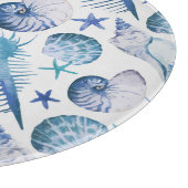 Planche À Découper Coquilles d'aquarelle (Coin)