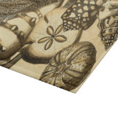 Planche À Découper Coquilles neutres et collection de corail (Coin)