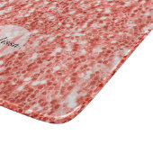 Planche À Découper Corail rose parties scintillant foncé scintille Mo (Coin)