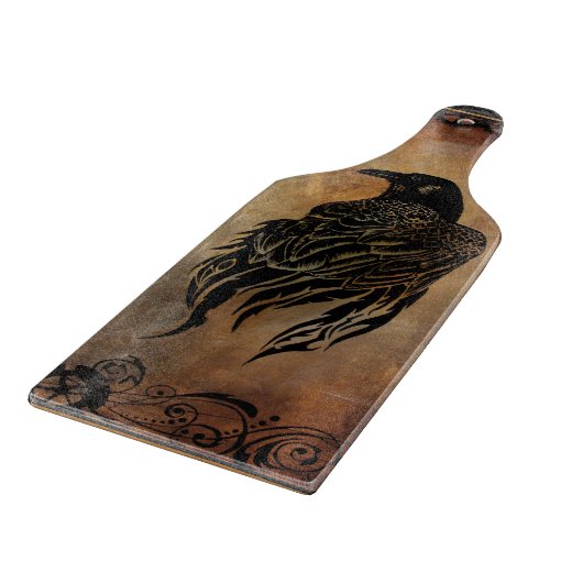 Planche À Découper Corbeau (Coin)