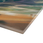 Planche À Découper Corgi  Peinture Surf de plage (Coin)