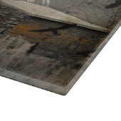 Planche À Découper Corneilles Et Vieille Grange (Coin)