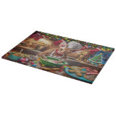 Planche À Découper Cornish Rex Fêtes de fin d'année : Noël Festif (Coin)