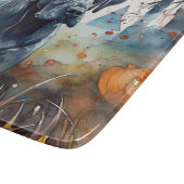 Planche À Découper Corso De Canne D'Halloween Avec Peur Citrouille (Coin)