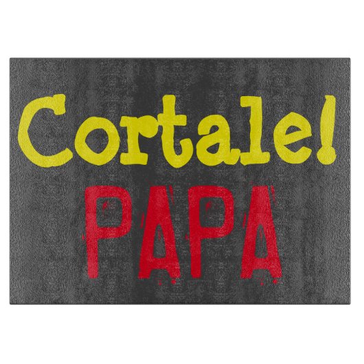 Planche À Découper cortale papa (Devant)