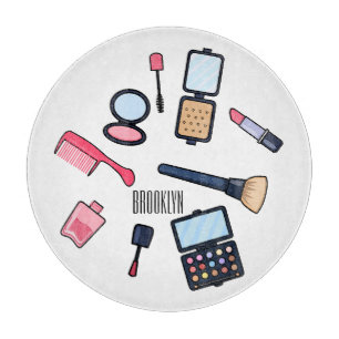 Planche À Découper Cosmétique / maquillage illustration