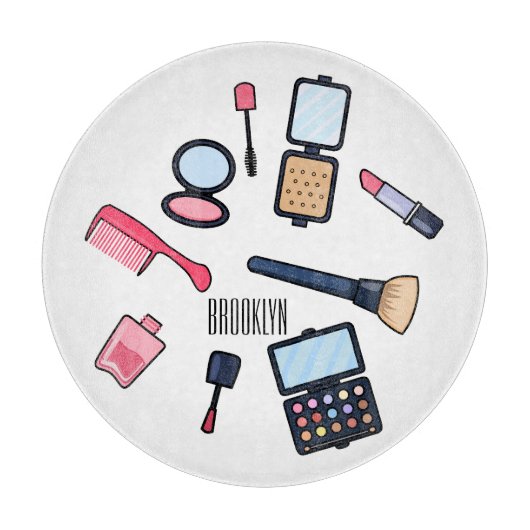 Planche À Découper Cosmétique / maquillage illustration (Devant)