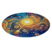 Planche À Découper Cosmic Sun Mandala Art (Coin)