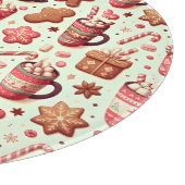 Planche À Découper Cosy Christmas Cocoa and Gingerpain Motif (Coin)