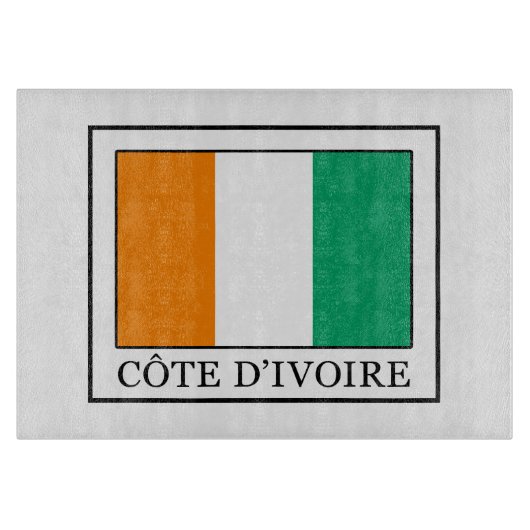 Planche À Découper Côte d'Ivoire (Devant)