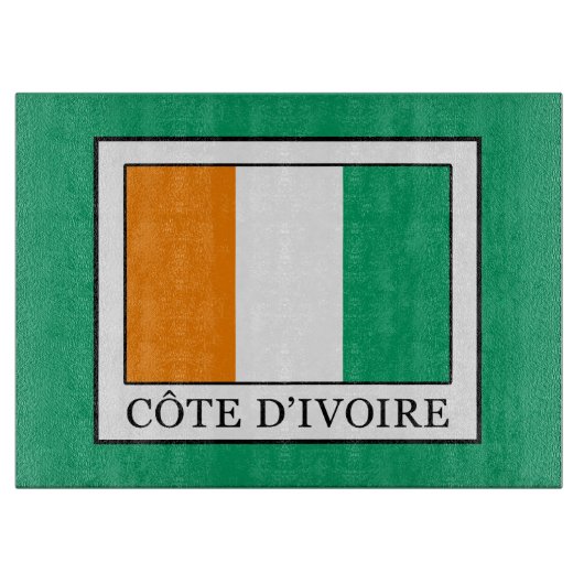 Planche À Découper Côte d'Ivoire (Devant)