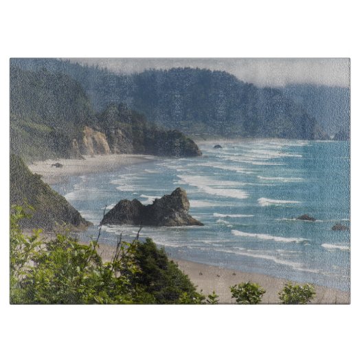 Planche À Découper Côte pittoresque de l'Oregon (Devant)