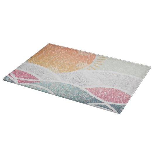 Planche À Découper Côté/Plage/ensoleillé (Coin)