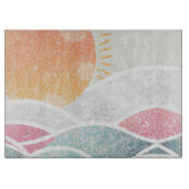 Planche À Découper Côté/Plage/ensoleillé (Devant)