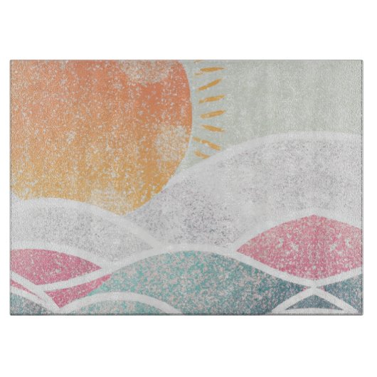 Planche À Découper Côté/Plage/ensoleillé (Devant)