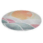 Planche À Découper Côté/Plage/ensoleillé (Coin)