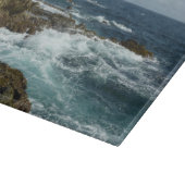 Planche À Découper Côte rocheuse d'Aruba et océan bleu (Coin)