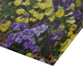 Planche À Découper Coteau de panneaux violets et jaunes (Coin)