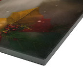 Planche À Découper Coton De Tulear Chien dans la neige Noël (Coin)