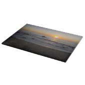 Planche À Découper Coucher de soleil à San Simeon (Coin)