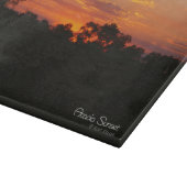 Planche À Découper Coucher de soleil Acacia (Coin)