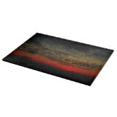 Planche À Découper Coucher de soleil avant la tempête (Coin)