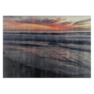 Planche À Découper Coucher de soleil de San Diego