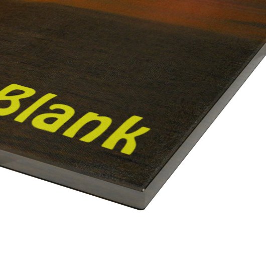 Planche À Découper Coucher de soleil du passage intérieur (Coin)