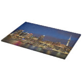 Planche À Découper Coucher de soleil sur Auckland (Coin)