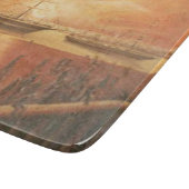 Planche À Découper Coucher de soleil sur le passé (Coin)