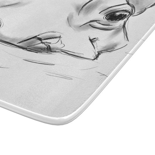 Planche À Découper Coucou hippo (Coin)