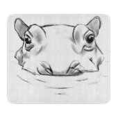 Planche À Découper Coucou hippo (Devant)