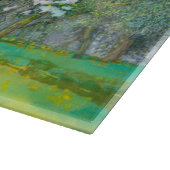 Planche À Découper Couleur d'aquarelle fleurie (Coin)