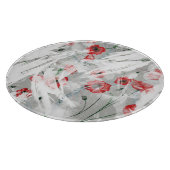 Planche À Découper Couleur d'eau rouge pâle (Coin)