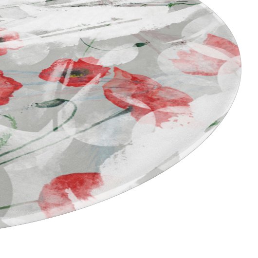 Planche À Découper Couleur d'eau rouge pâle (Coin)