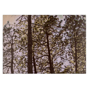 Planche À Découper Couleur par les arbres