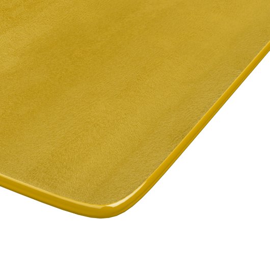 Planche À Découper Couleur solide jaune moutarde (Coin)