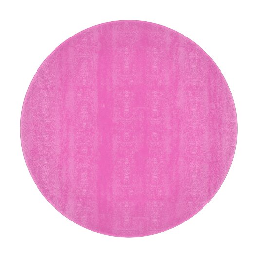 Planche À Découper Couleur solide rose néon | Classique (Devant)