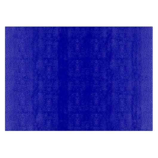Planche À Découper Couleur unie bleu de cobalt (Devant)