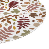 Planche À Découper Couleurs d'automne du Motif rpt Feuille déchiré su (Coin)