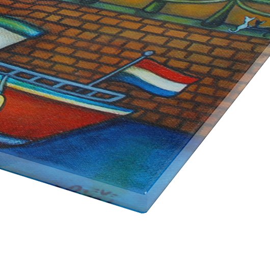 Planche À Découper Couleurs de Amsterdam Cutting Board (Coin)