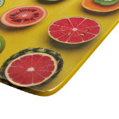 Planche À Découper Couleurs de fruits abstraits (Coin)