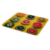 Planche À Découper Couleurs de fruits abstraits (Coin)